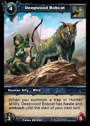 Deepwood Bobcat (Hunter Ally - Wild)