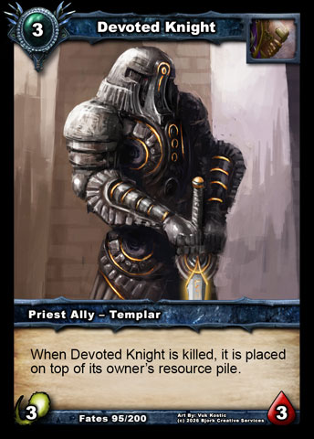 Devoted Knight (Priest Ally - Templar)