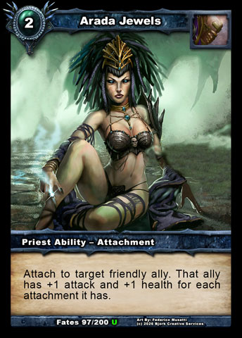 Arada Jewels (Priest Ability - Attachment)
