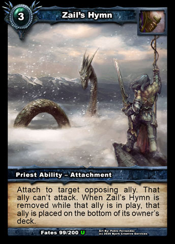 Zail's Hymn (Priest Ability - Attachment)