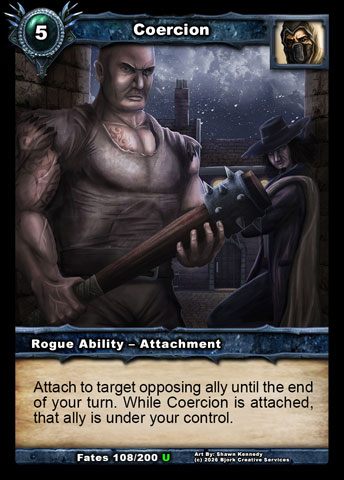 Coercion (Rogue Ability - Attachment)