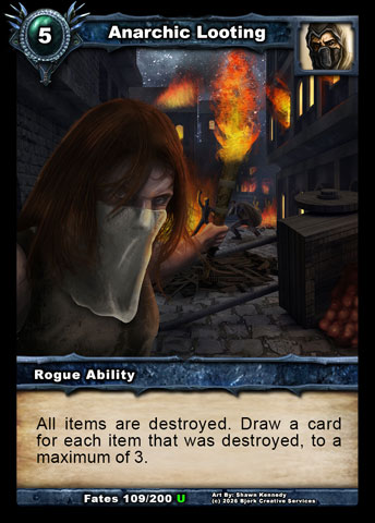 Anarchic Looting (Rogue Ability)
