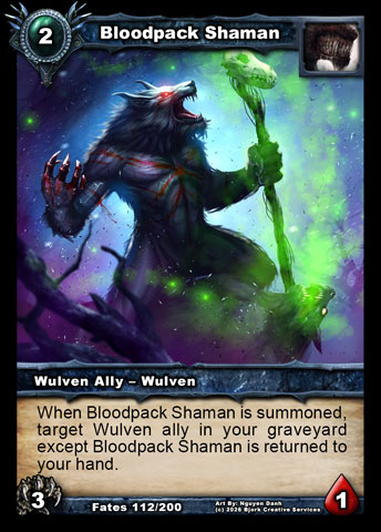Bloodpack Shaman (Wulven Ally - Wulven)