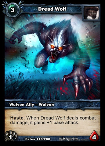 Dread Wolf (Wulven Ally - Wulven)