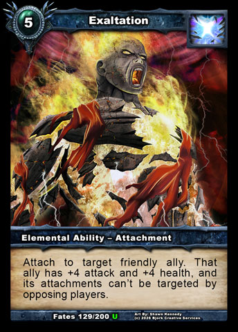Exaltation (Elemental Ability - Attachment)