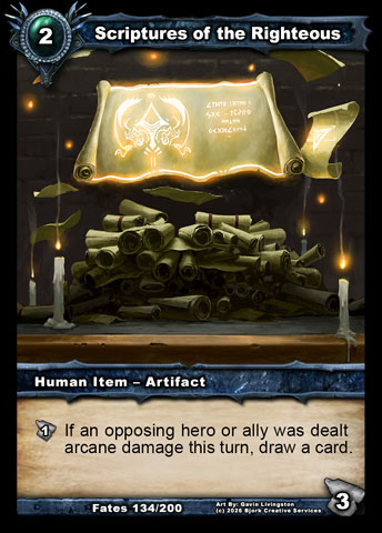 Scriptures of the Righteous (Human Item - Artifact)