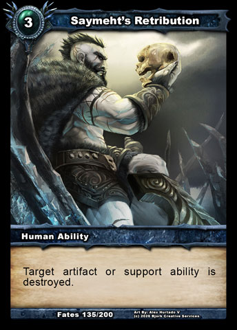 Saymeht's Retribution (Human Ability)