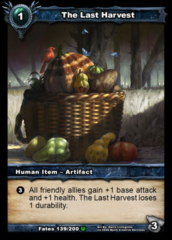 The Last Harvest (Human Item - Artifact)