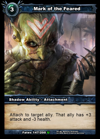 Mark of the Feared (Shadow Ability - Attachment)