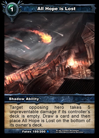 All Hope is Lost (Shadow Ability)