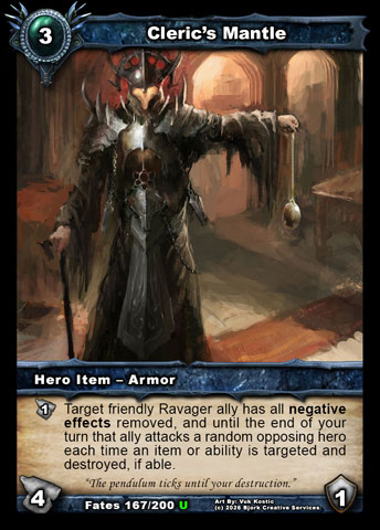Cleric's Mantle (Neutral Item - Armor)