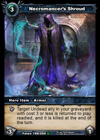 Necromancer's Shroud (Neutral Item - Armor)
