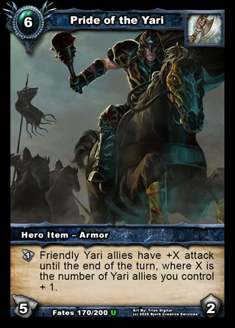 Pride of the Yari (Warrior Item - Armor)