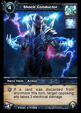 Shock Conductor (Mage, Elemental Item - Armor)
