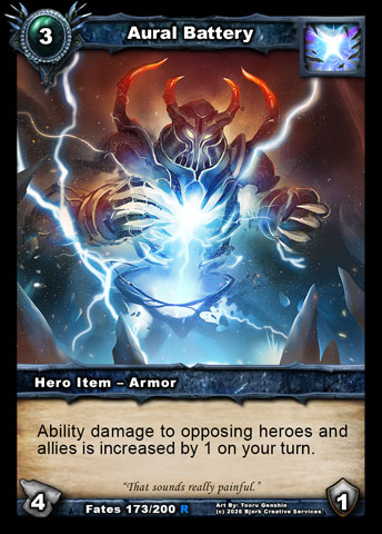 Aural Battery (Elemental Item - Armor)