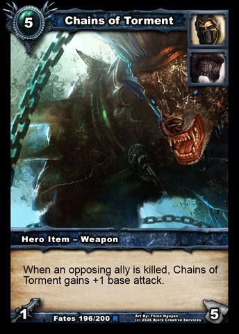 Chains of Torment (Rogue, Wulven Item - Weapon)