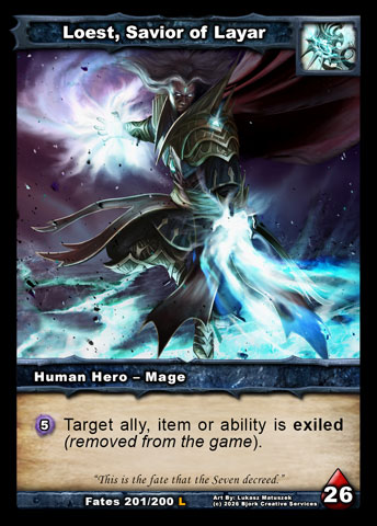 Loest, Savior of Layar (Human Mage Hero)